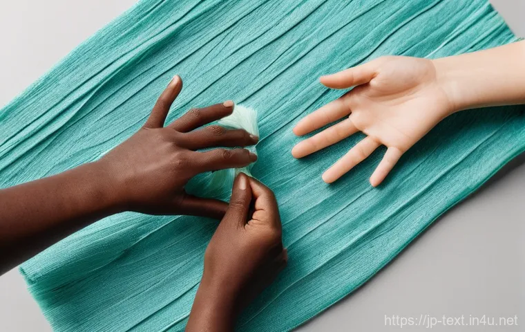 섬유기사 실기시험의 준비 방법 - **Prompt 1: Efficient Textile Study**
    A focused, intelligent young woman (late teens/early twent...